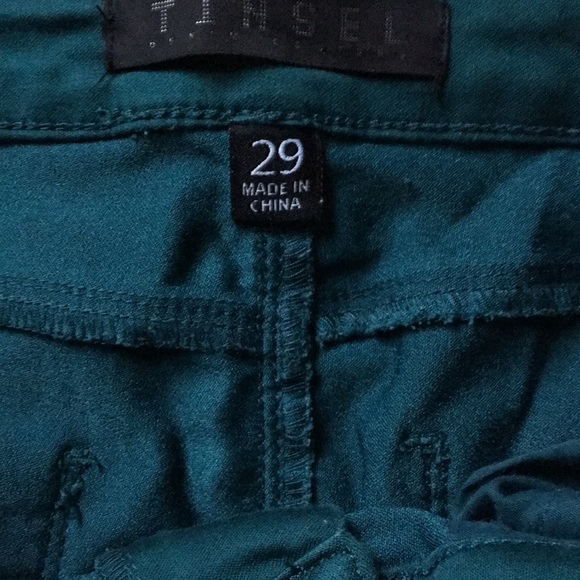 Tinsel denim. Size 29 pants - Picture 3 of 5